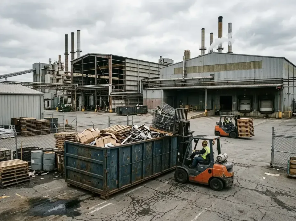 industrial-factory-scrap-conta-003 — frequently asked questions, Cheap Roll-off Dumpster Rentals in Camp Swift, TX